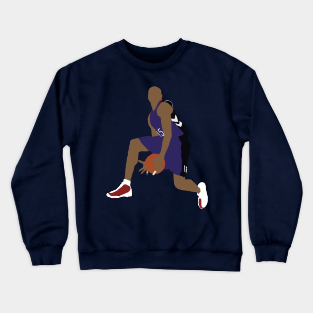 Vince Carter Through The Legs Dunk Crewneck Sweatshirt by xRatTrapTeesx